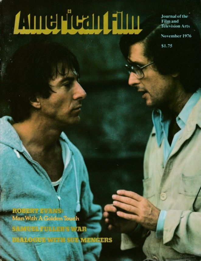 AMERICAN FILM magazine side cover Issue 12 November 1976