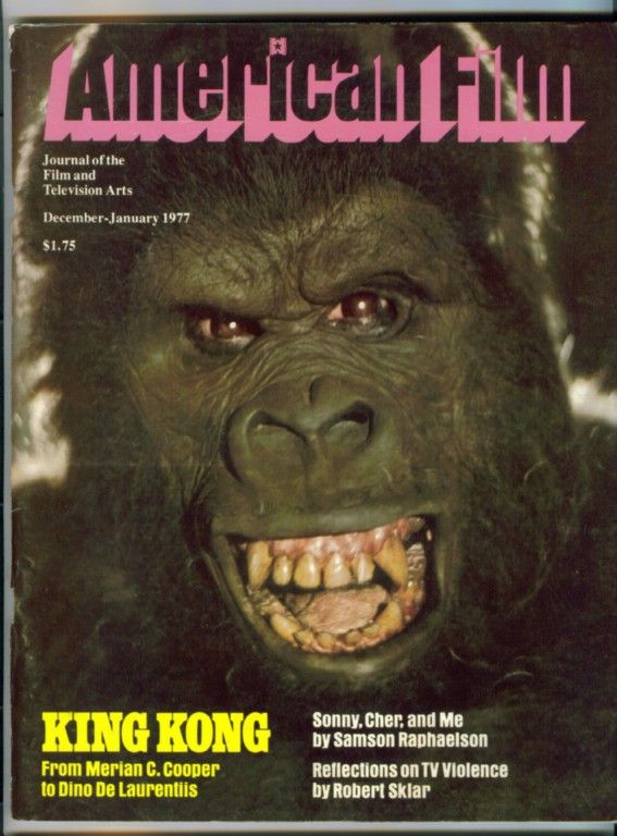 AMERICAN FILM magazine side cover Issue 13 December 1976/January 1977 