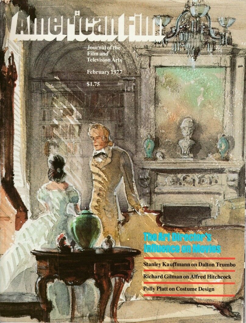 AMERICAN FILM magazine side cover Issue 14 February 1977