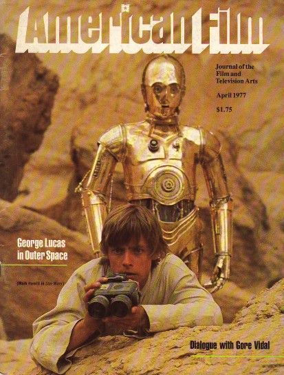 AMERICAN FILM magazine side cover Issue 16 April 1977