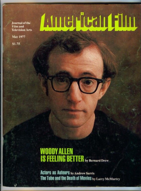 AMERICAN FILM magazine side cover Issue 17 May 1977