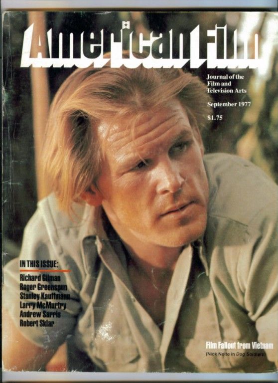 AMERICAN FILM magazine side cover Issue 20 September 1977
