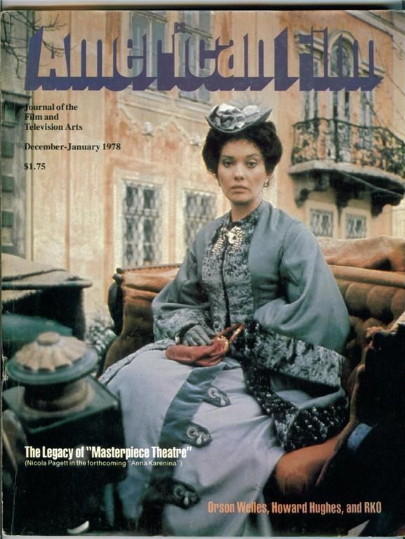 AMERICAN FILM magazine side cover Issue 23 December 1977