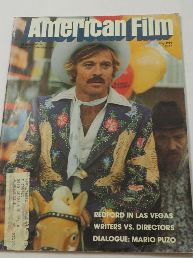 AMERICAN FILM magazine side cover Issue 37 May 1979