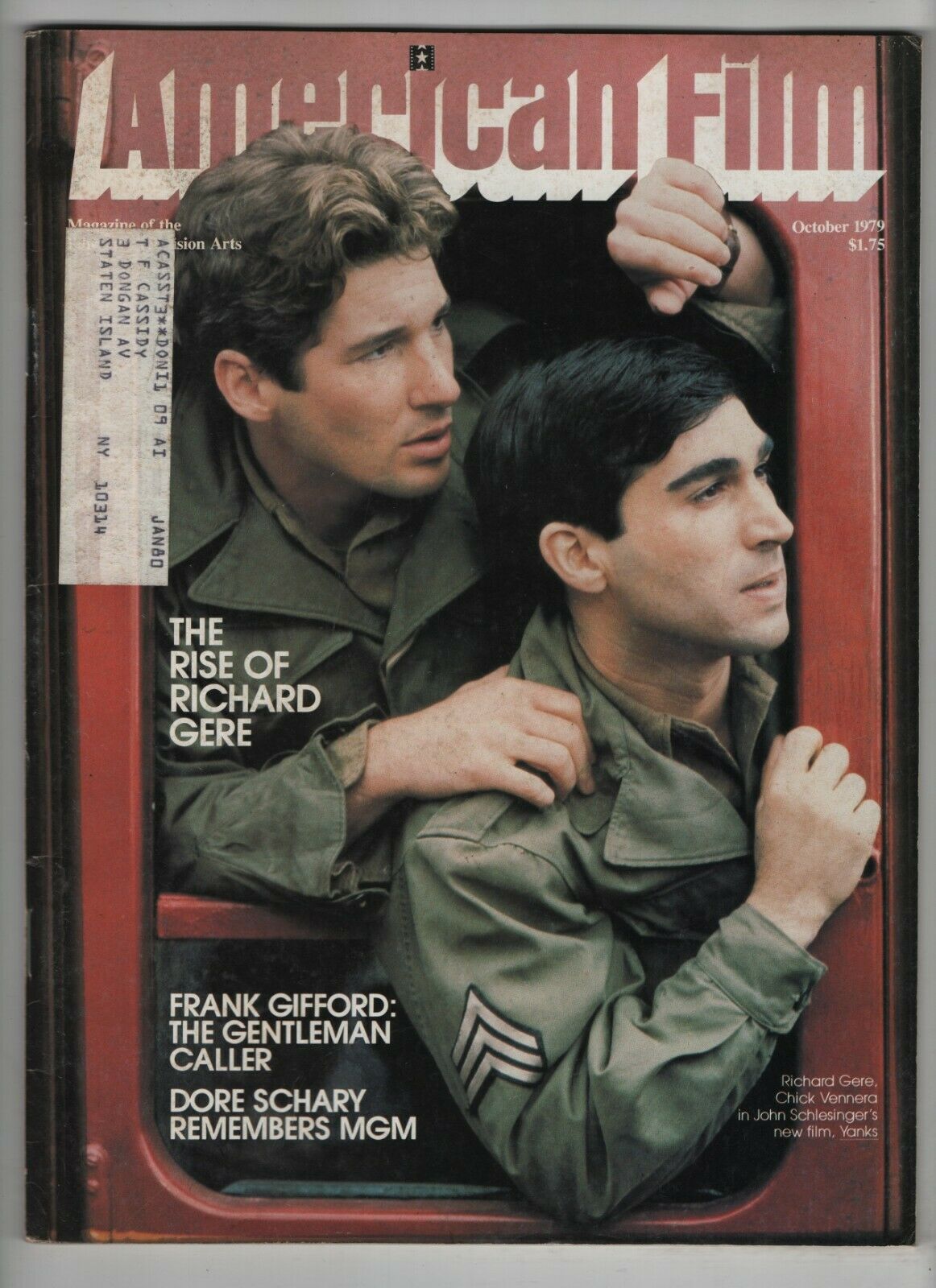 AMERICAN FILM magazine side cover Issue 41 October 1979