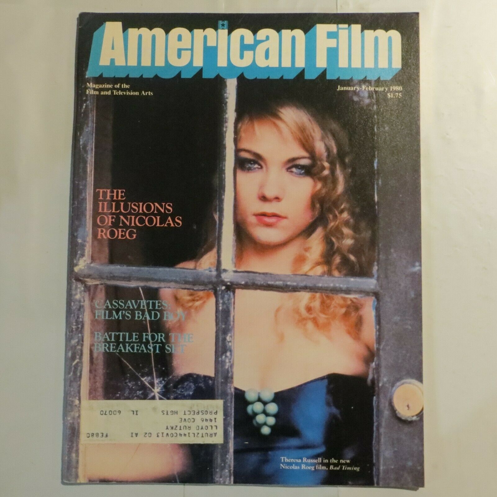 AMERICAN FILM magazine side cover Issue 44 January/February 1980