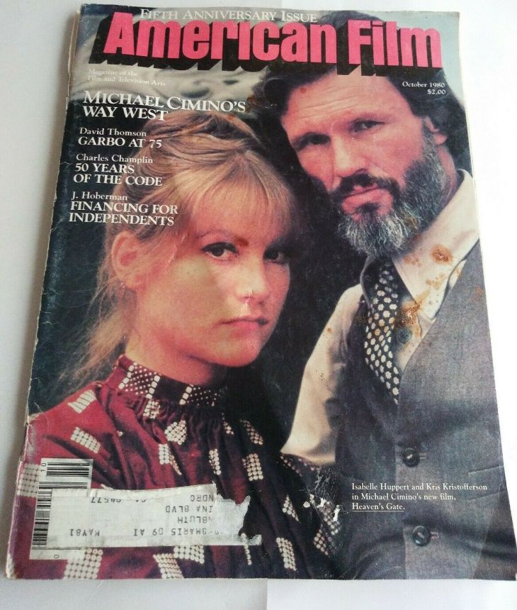 AMERICAN FILM magazine side cover Issue 51 October 1980