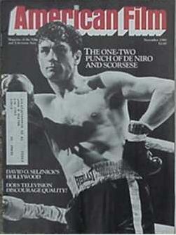 AMERICAN FILM magazine side cover Issue 52 November 1980