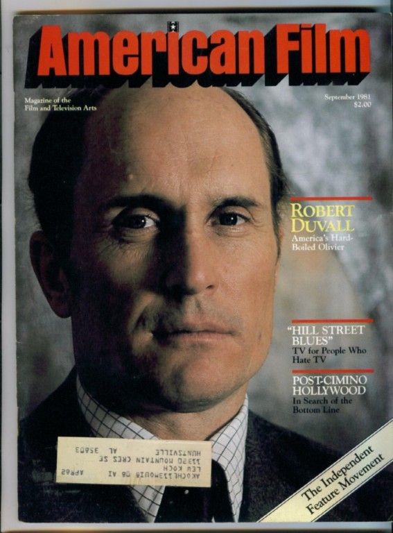 AMERICAN FILM magazine side cover Issue 60 September 1981