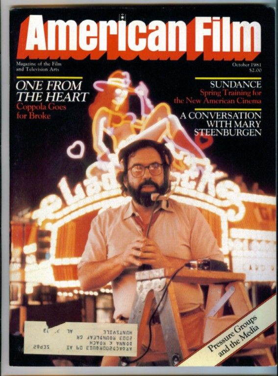 AMERICAN FILM magazine side cover Issue 61 October 1981
