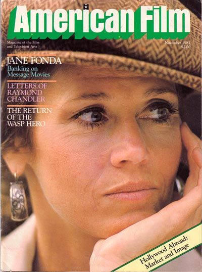AMERICAN FILM magazine side cover Issue 62 November 1981