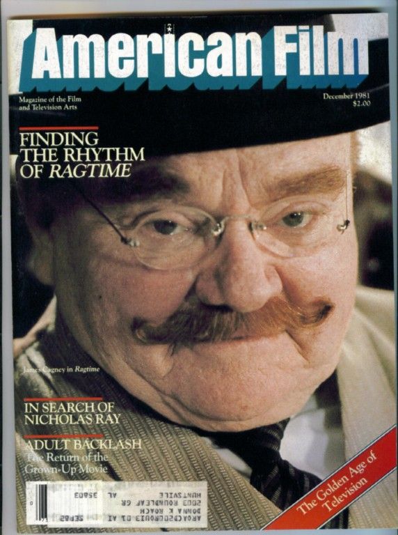AMERICAN FILM magazine side cover Issue 63 December 1981