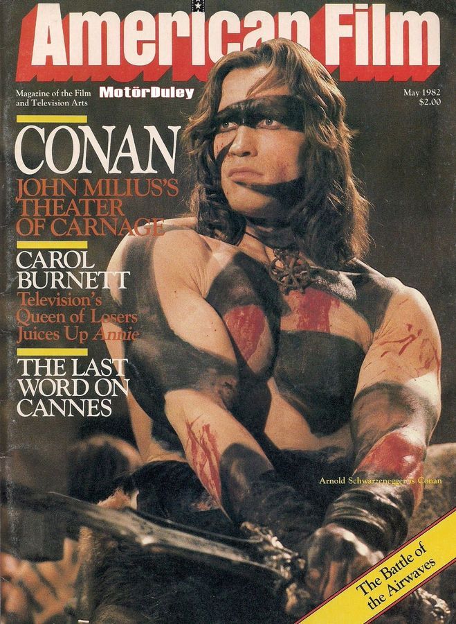 AMERICAN FILM magazine side cover Issue 67 May 1982