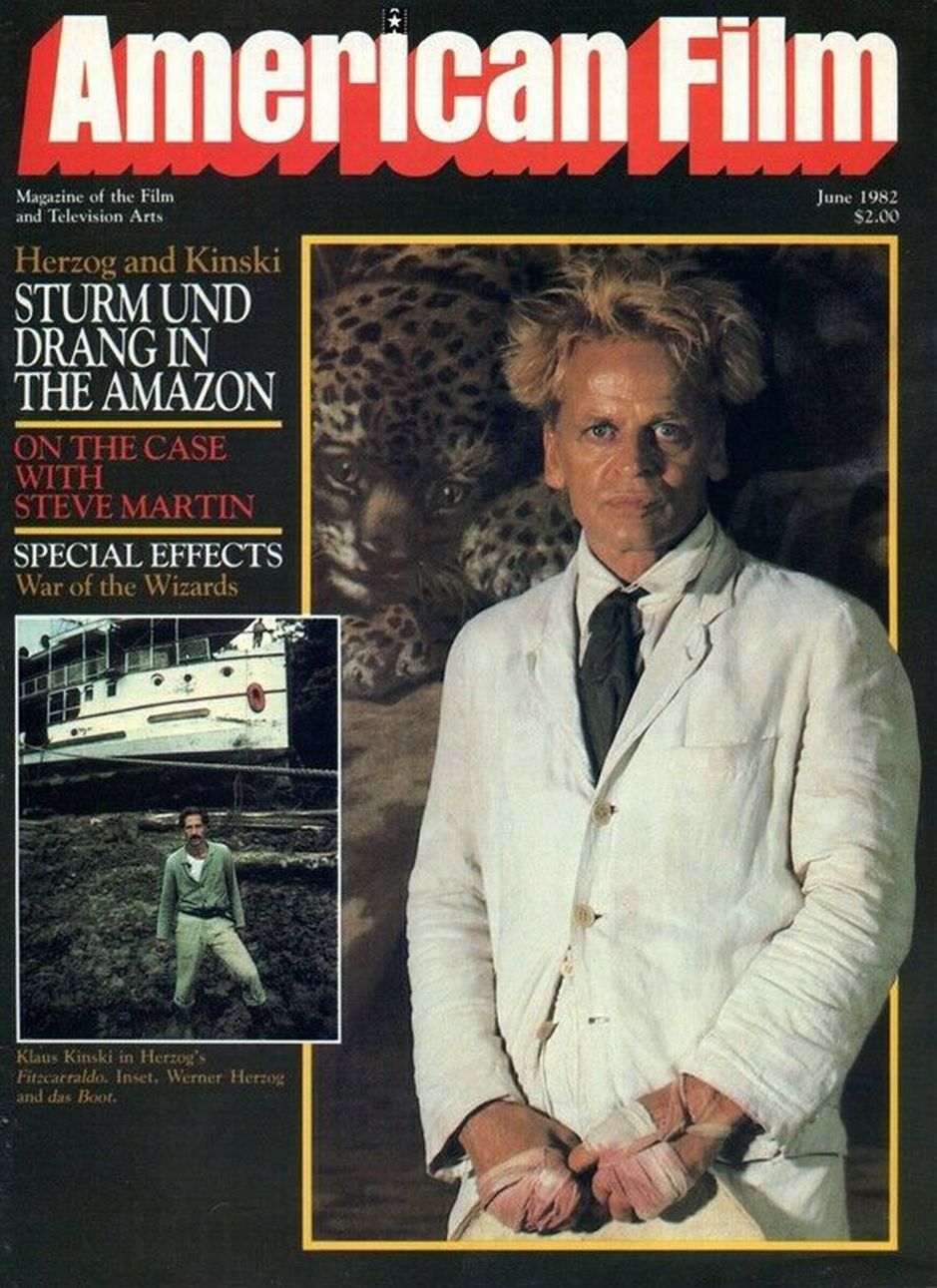 AMERICAN FILM magazine side cover Issue 68 June 1982