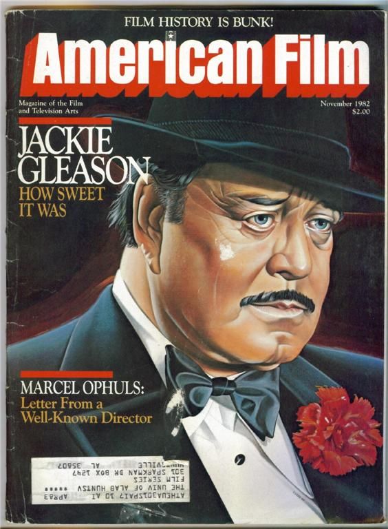 AMERICAN FILM magazine side cover Issue 72 November 1982