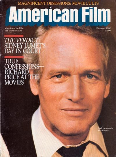 AMERICAN FILM magazine side cover Issue 73 December 1982