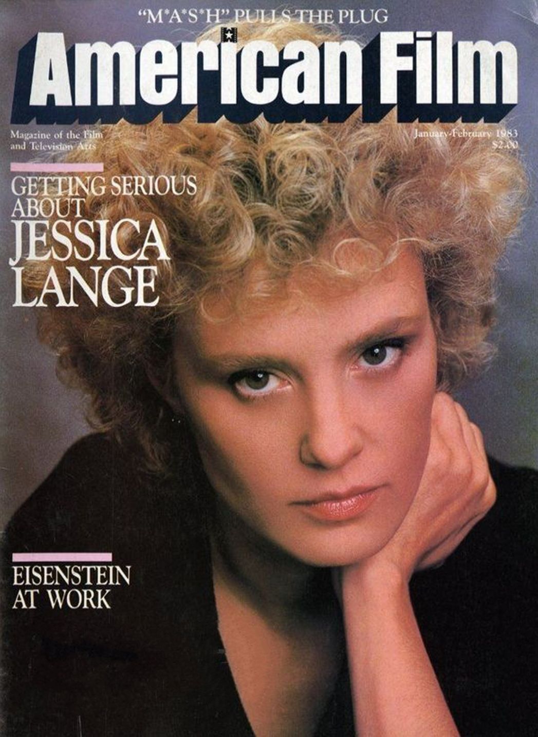 AMERICAN FILM magazine side cover Issue 74 January/February 1983