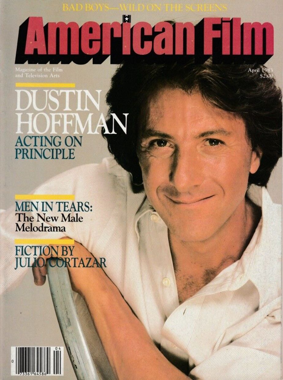 AMERICAN FILM magazine side cover Issue 76 April 1983