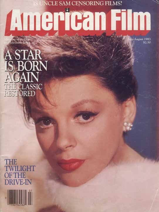 AMERICAN FILM magazine side cover Issue 79 July/August 1983
