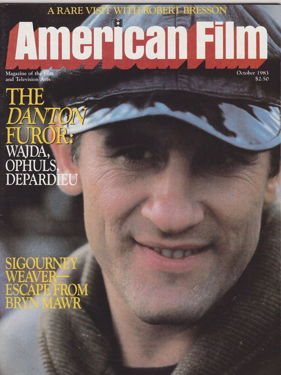 AMERICAN FILM magazine side cover Issue 81 October 1983