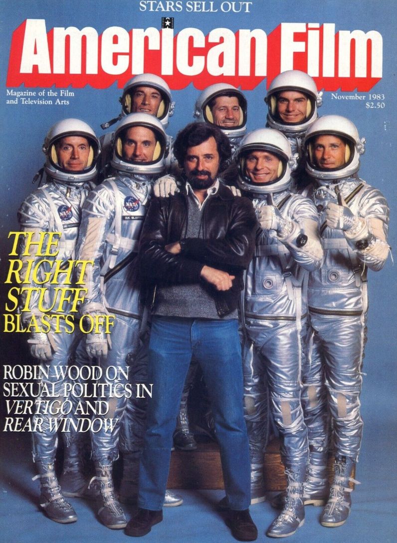 AMERICAN FILM magazine side cover Issue 82 November 1983
