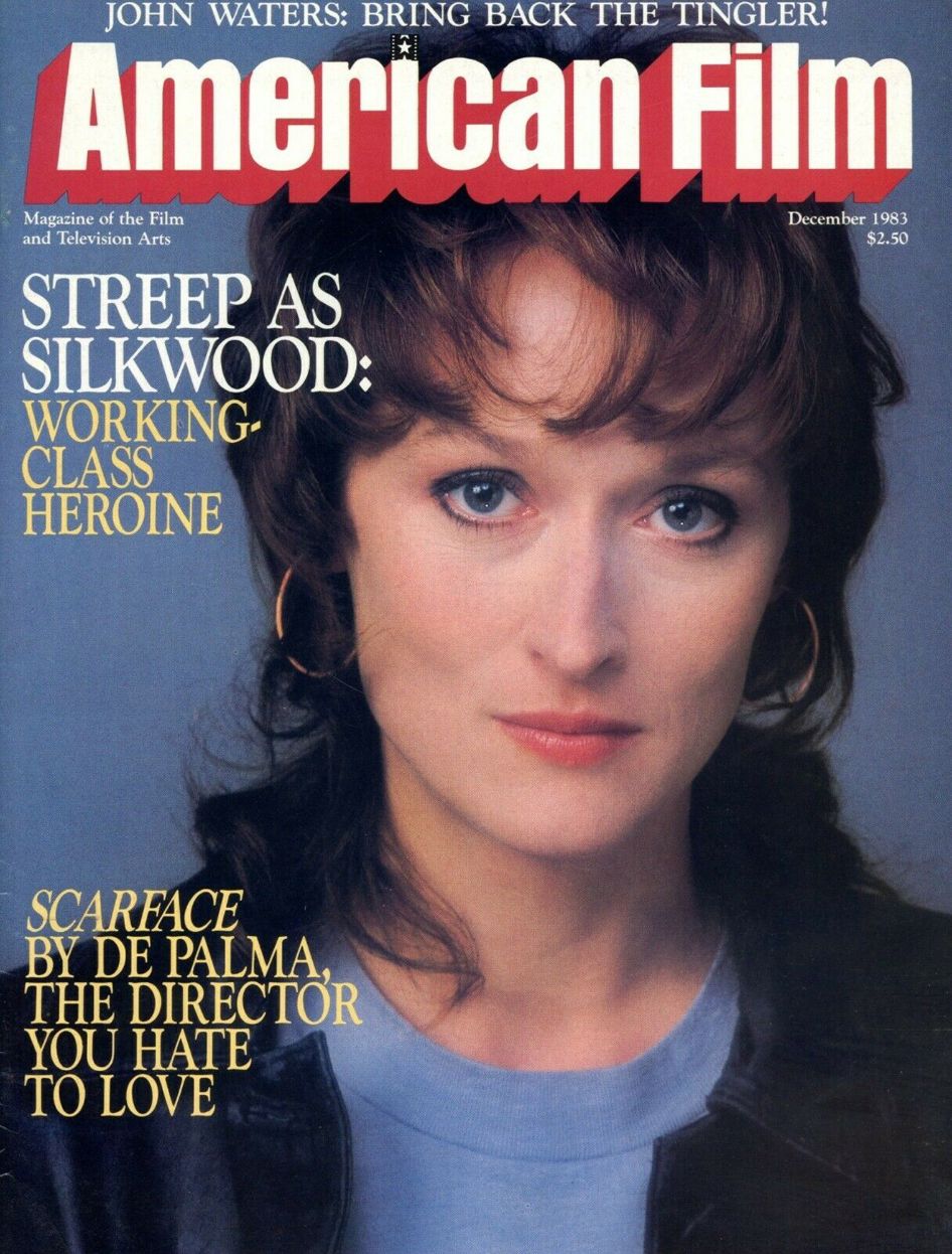 AMERICAN FILM magazine side cover Issue 83 December 1983