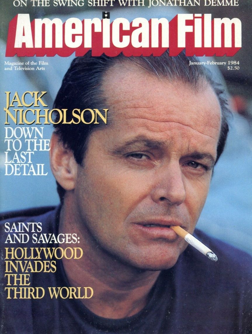 AMERICAN FILM magazine side cover Issue 84 January/February 1984
