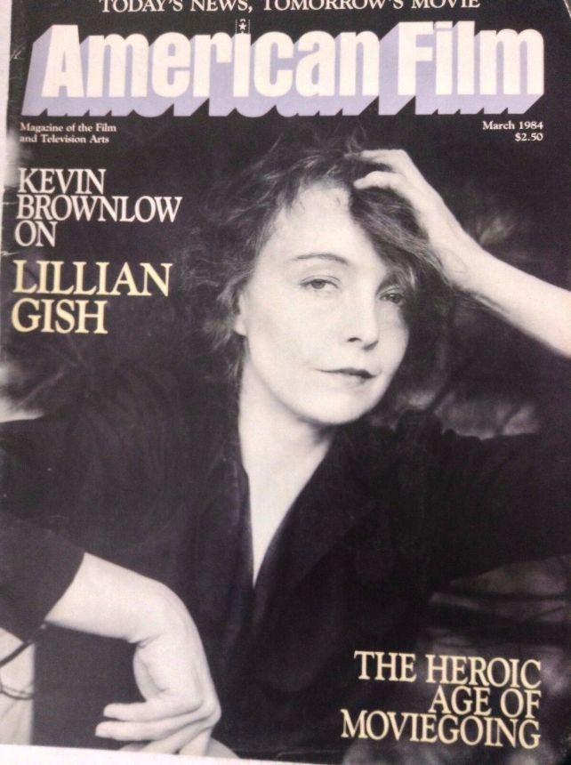 AMERICAN FILM magazine side cover Issue 85 March 1984