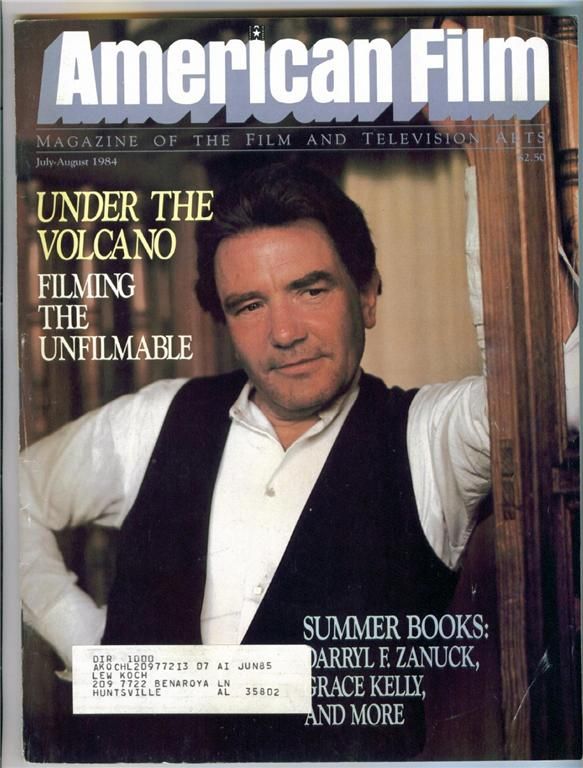 AMERICAN FILM magazine side cover Issue 89 July/August 1984
