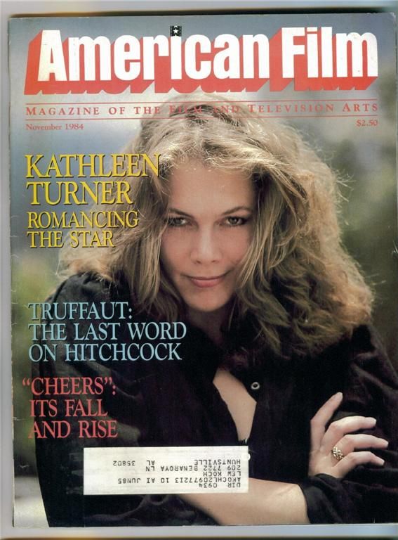 AMERICAN FILM magazine side cover Issue 92 November 1984