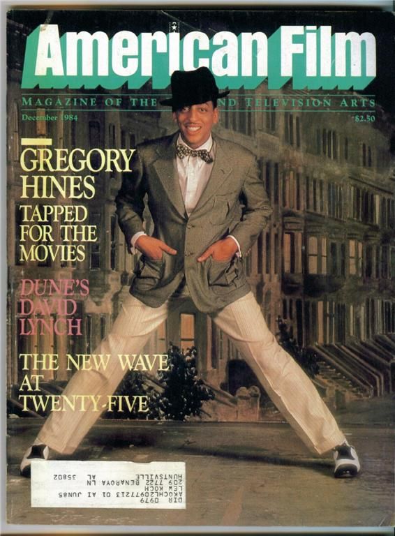 AMERICAN FILM magazine side cover Issue 93 December 1984