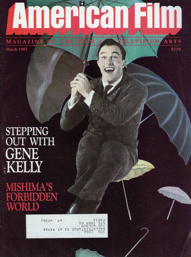 AMERICAN FILM magazine side cover Issue 95 March 1985