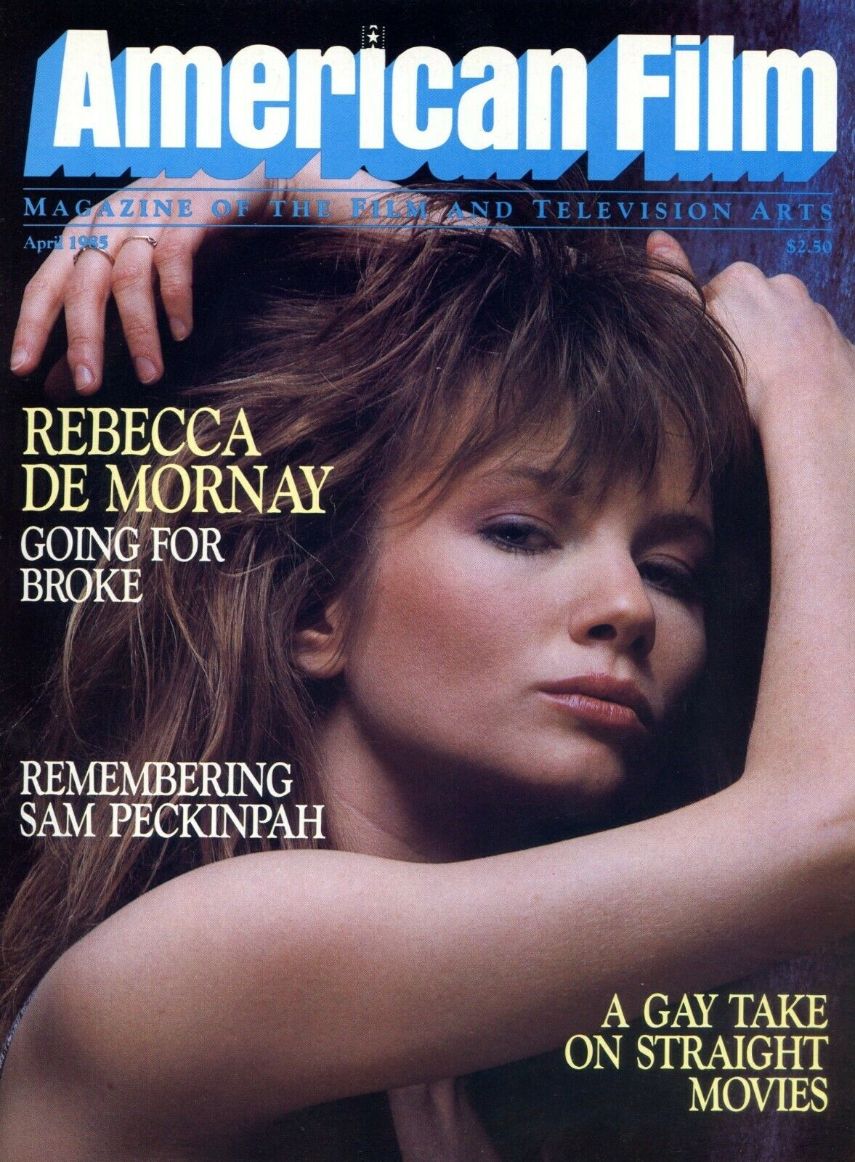 AMERICAN FILM magazine side cover Issue 96 April 1985