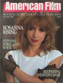 AMERICAN FILM magazine side cover Issue 99 July/August 1985
