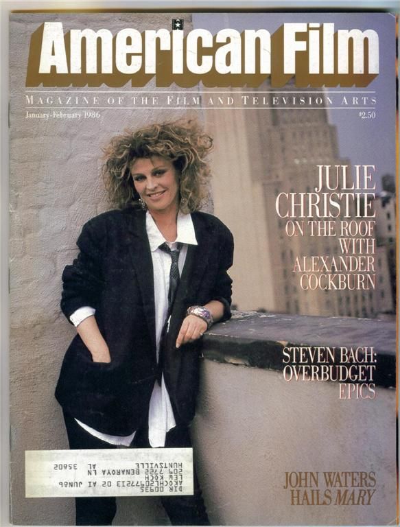 AMERICAN FILM magazine side cover Issue 104 January/February 1986