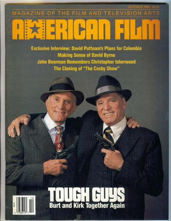 AMERICAN FILM magazine side cover Issue 111 October 1986