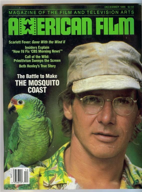AMERICAN FILM magazine side cover Issue 113 December 1986