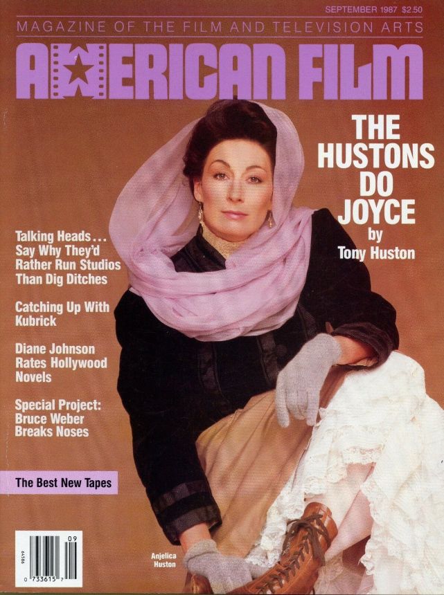 AMERICAN FILM magazine side cover Issue 120 September 1987