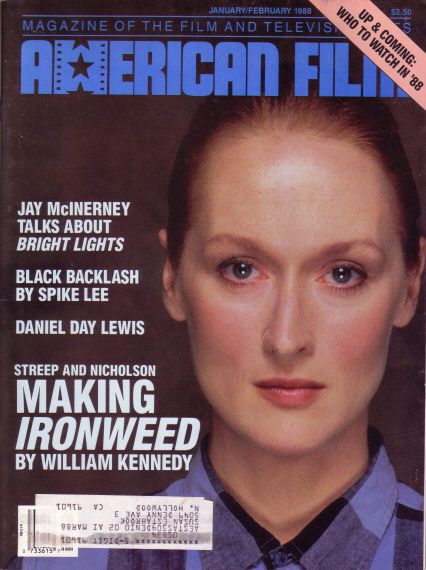AMERICAN FILM magazine side cover Issue 124 January/February 1988
