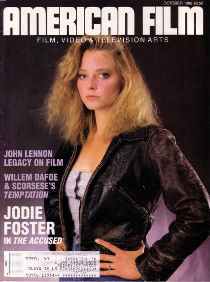 AMERICAN FILM magazine side cover Issue 131 October 1988