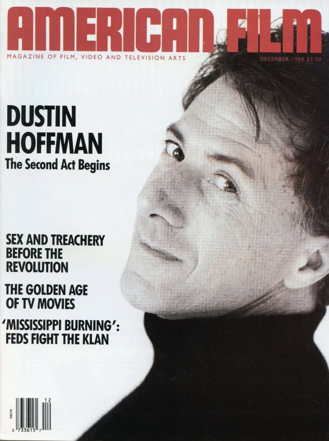 AMERICAN FILM magazine side cover Issue 133 December 1988
