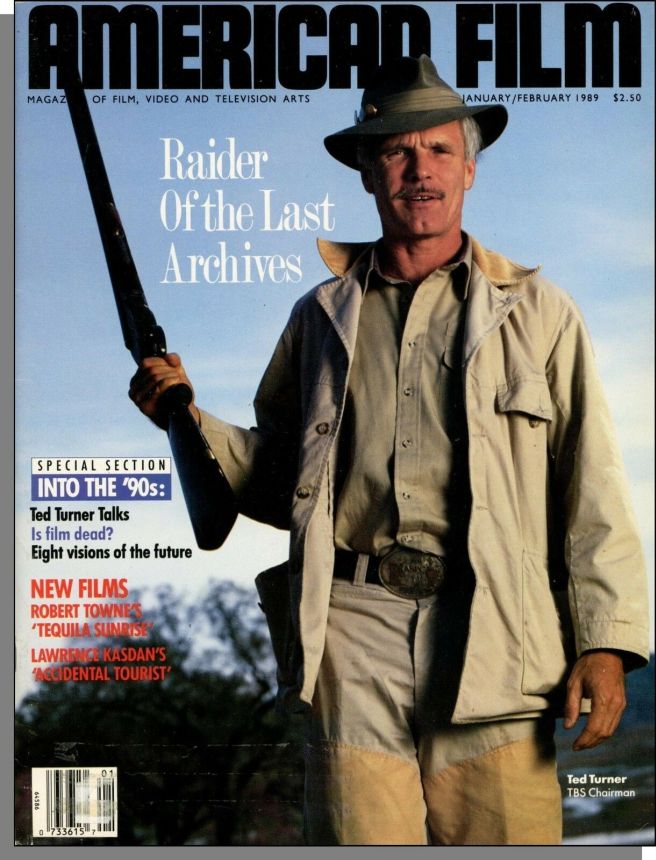 AMERICAN FILM magazine side cover Issue 134 January/February 1989