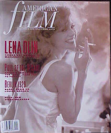 AMERICAN FILM magazine side cover Issue 142 November 1989