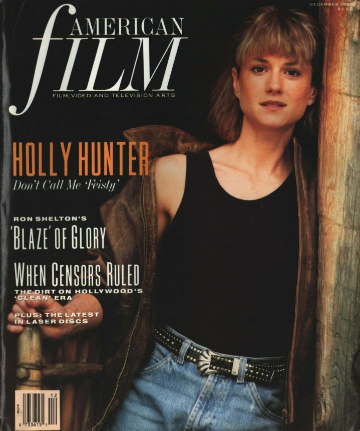AMERICAN FILM magazine side cover Issue 143 December 1989