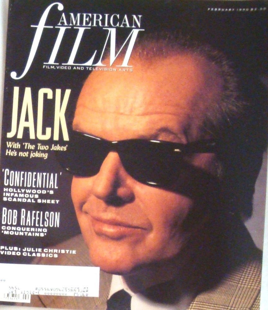 AMERICAN FILM magazine side cover Issue 145  Vol 15 # 5 February 1990