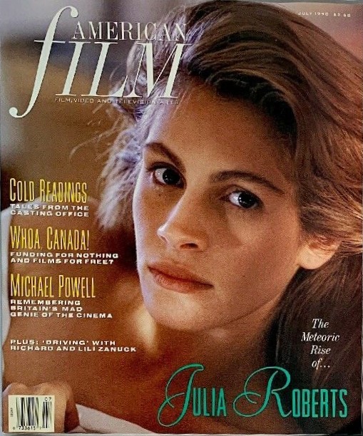 AMERICAN FILM magazine side cover Issue 150 July 1990
