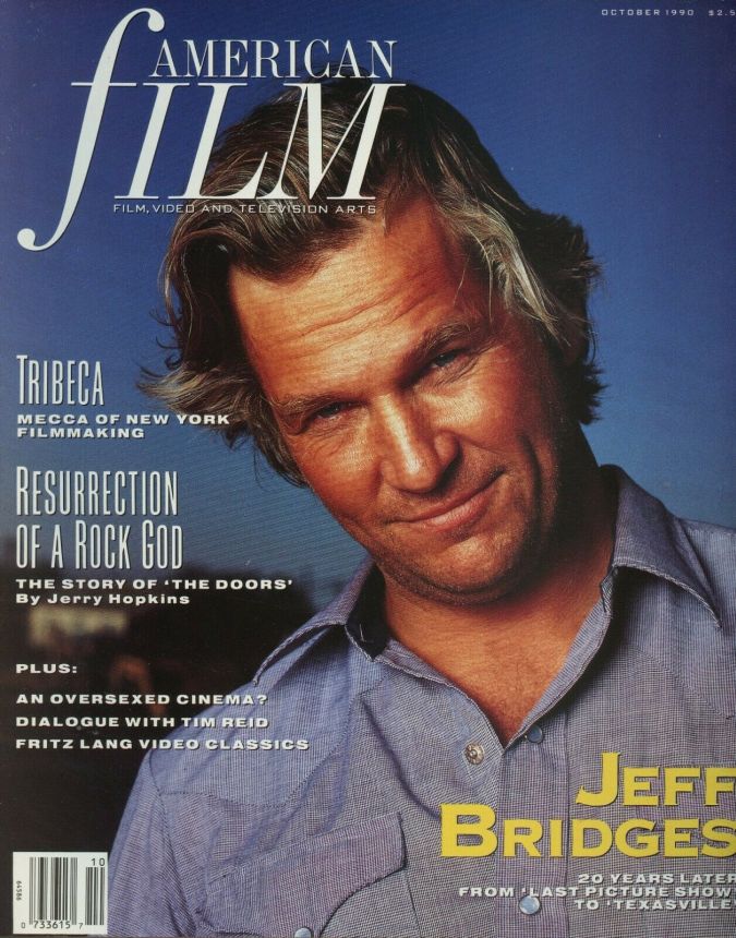 AMERICAN FILM magazine side cover Issue 153 October 1990