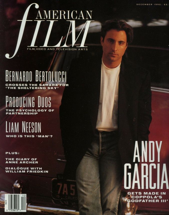 AMERICAN FILM magazine side cover Issue 155 December 1990