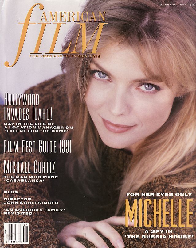 AMERICAN FILM magazine side cover Issue 156 January 1991