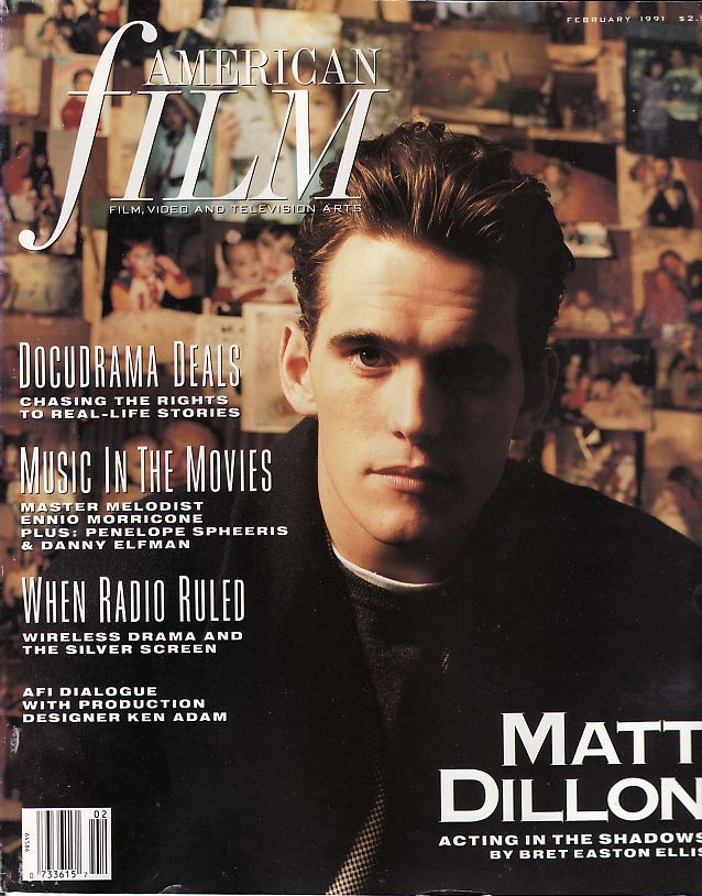 AMERICAN FILM magazine side cover Issue 157 February 1991